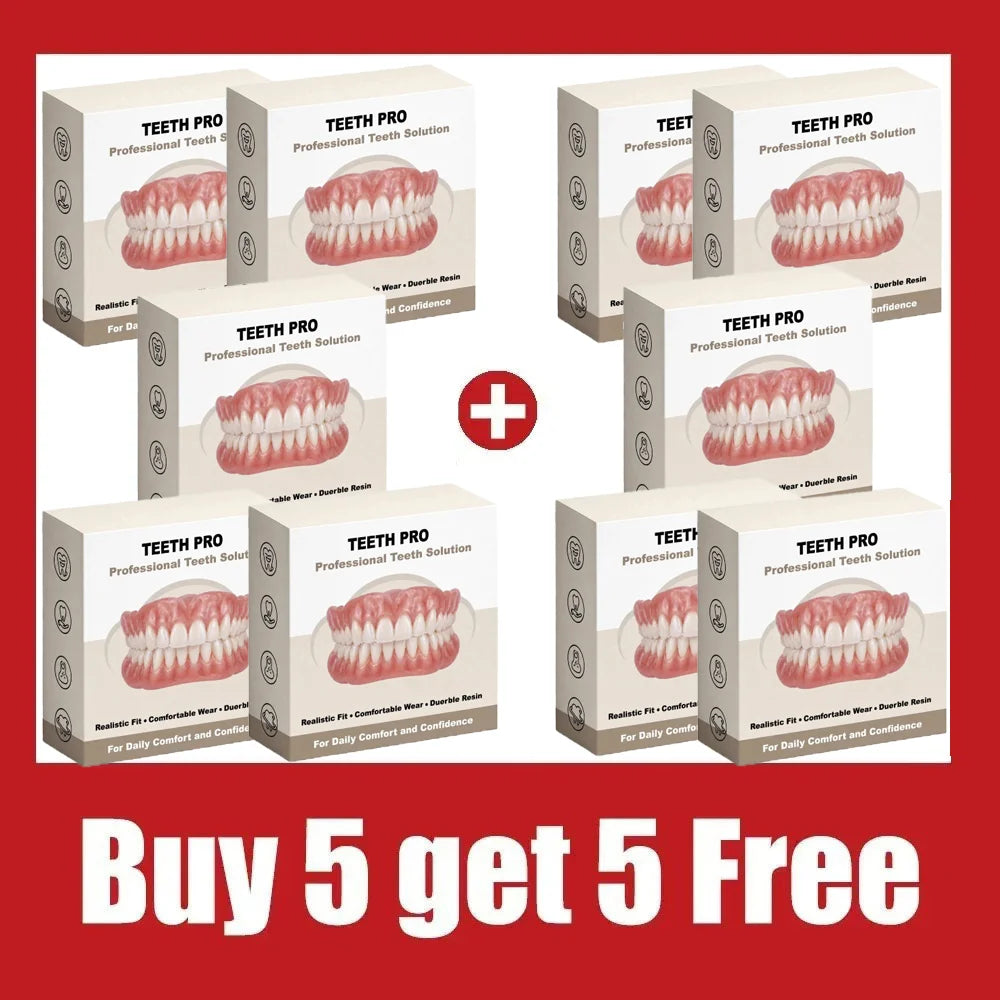 Instant Snap-On Cosmetic Teeth Veneers