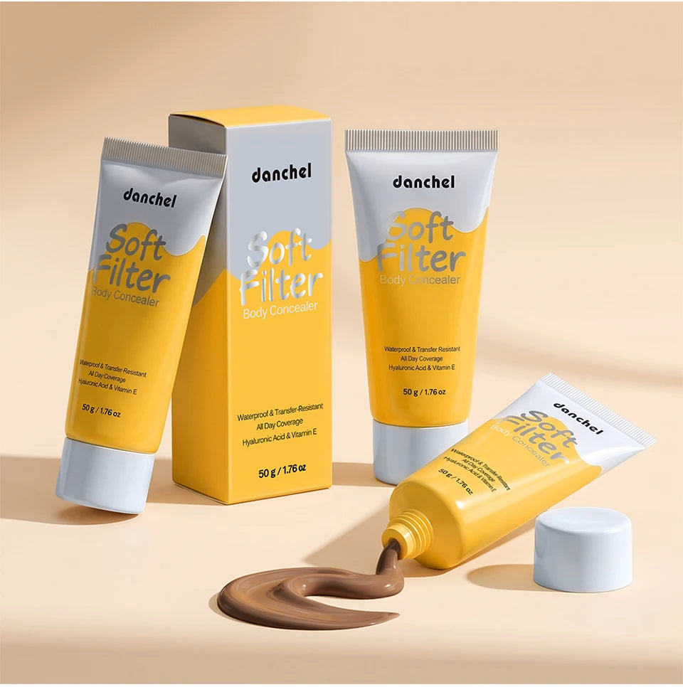 Waterproof Full-Coverage Body Concealer for Scars and Tattoos