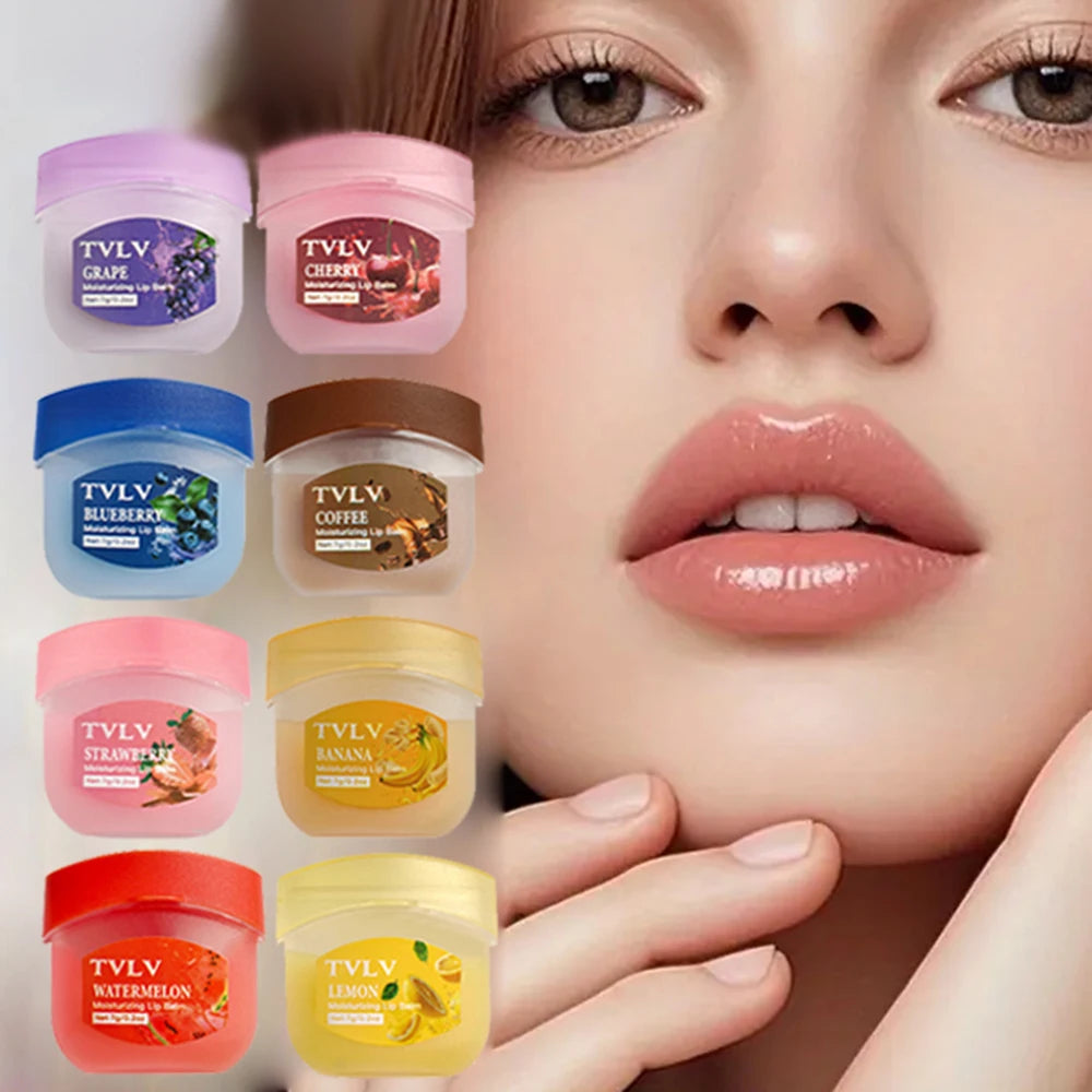 Hydrating Fruit Extract Lip Balm Set for Soft Smooth Lips