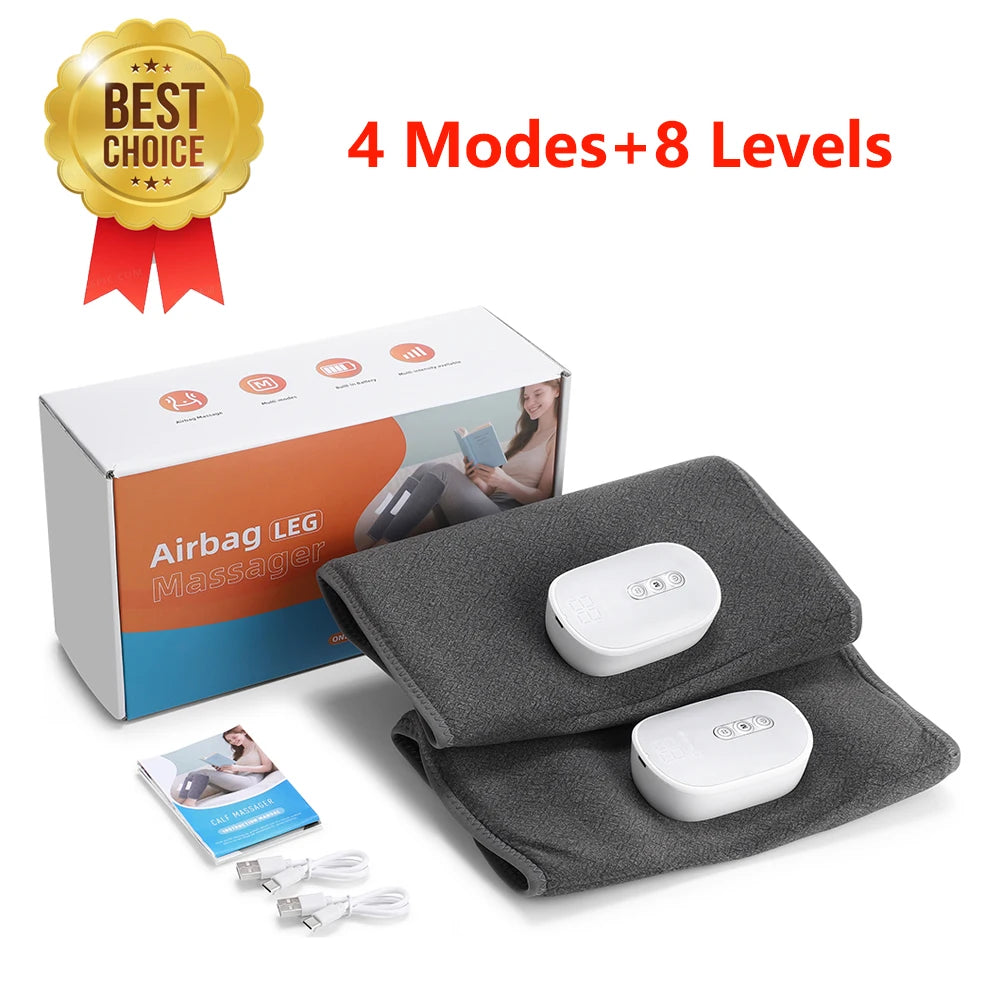 Wireless Air Compression Leg Massager for Circulation
