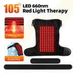 Red Light Therapy Heated Shoulder Support Wrap
