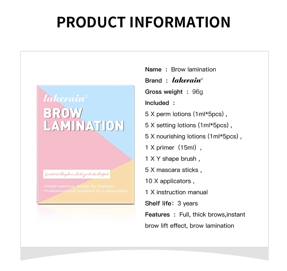Professional Brow Lamination DIY Kit - 15