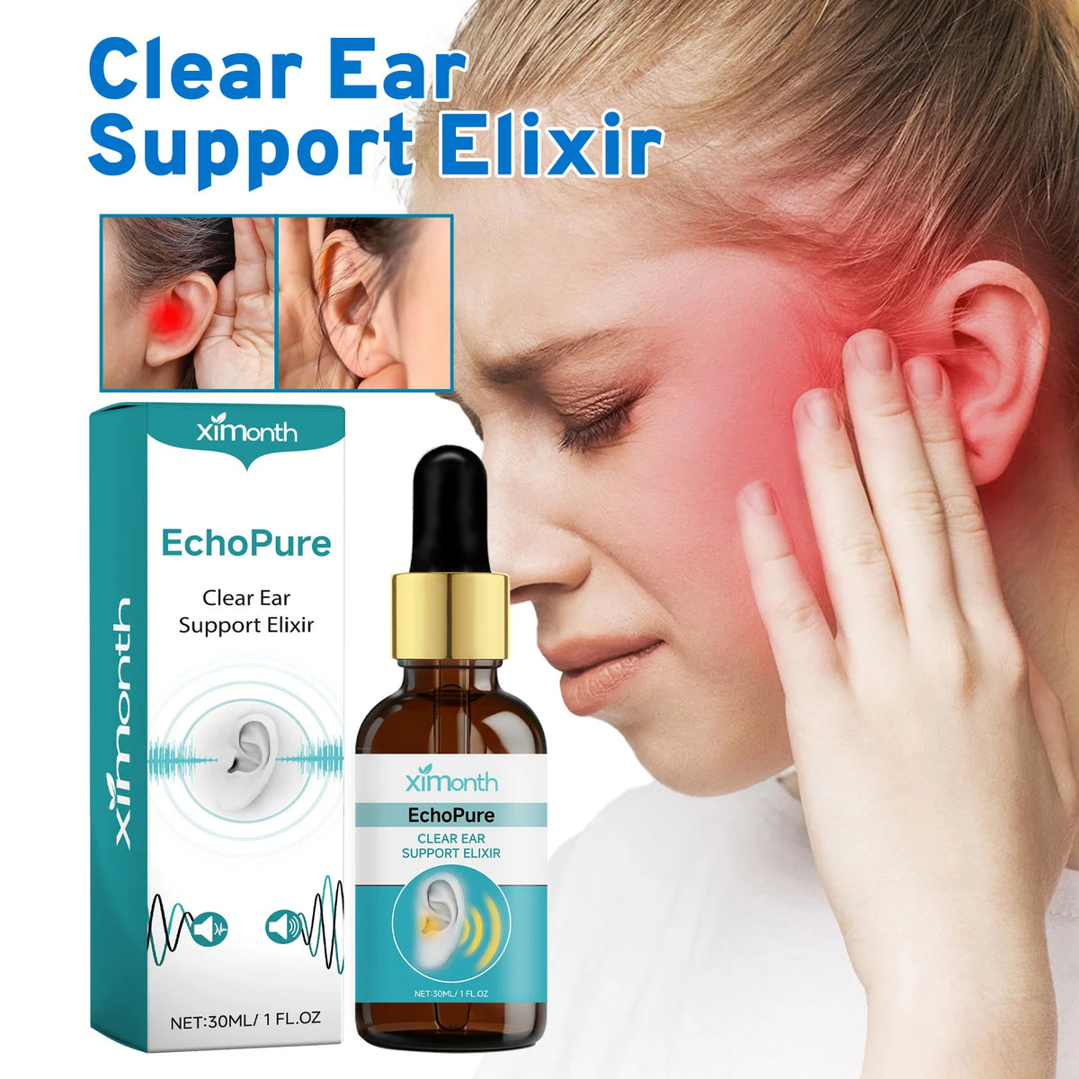 Earwax Removal Drops for Tinnitus and Blocked Ear Relief