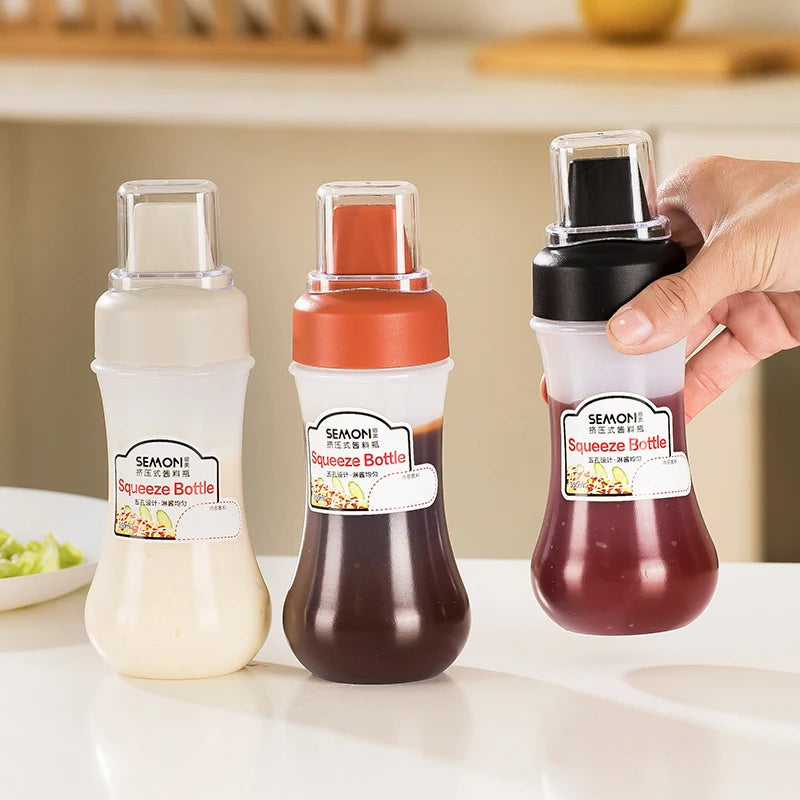 5-Hole Precision Sauce Squeeze Bottle
