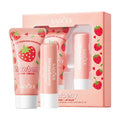 Strawberry Nourishing Hand Cream and Lip Balm Duo Set