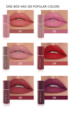Velvet Matte Lipstick Set for Long-Lasting Wear