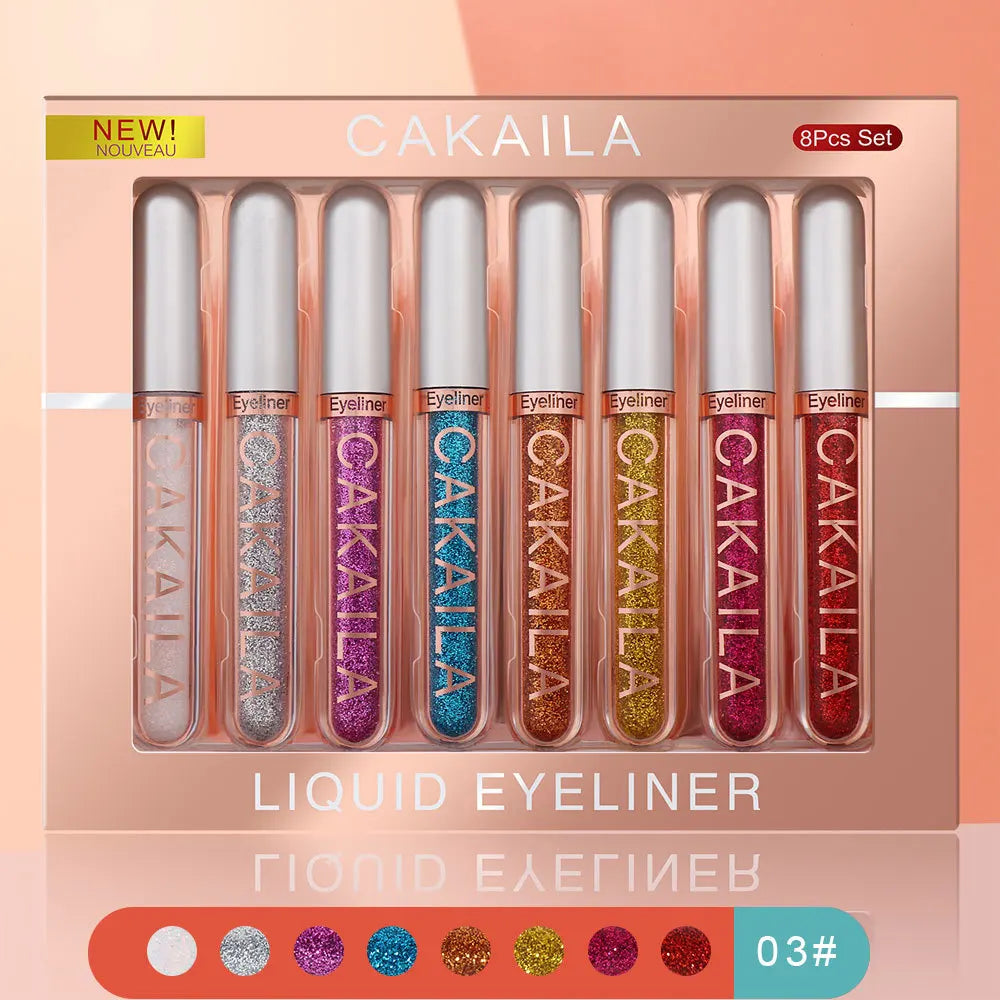 Waterproof Colorful Liquid Eyeliner Set