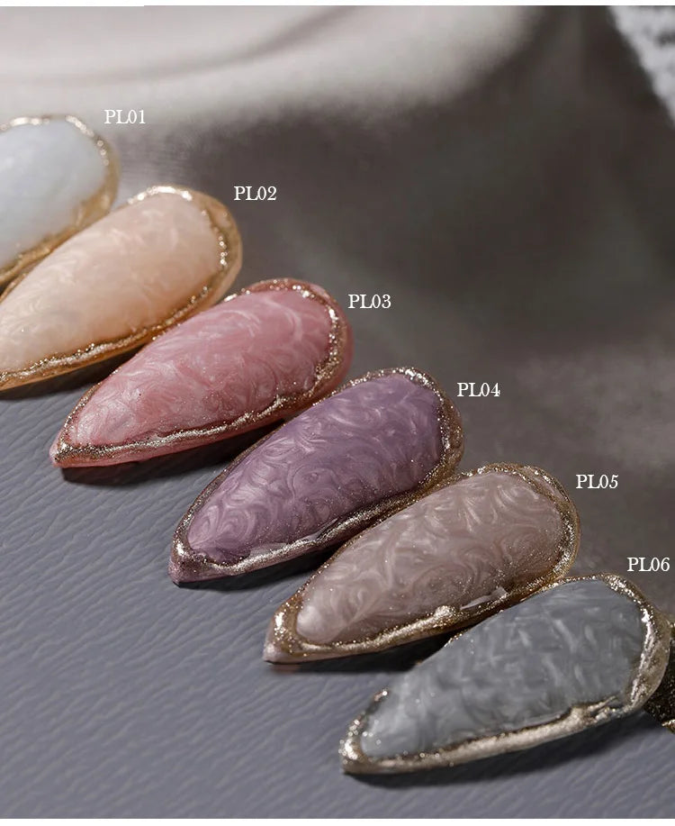 Pearl Shell Thread Gel Nail Polish for UV and LED Lamps - 9