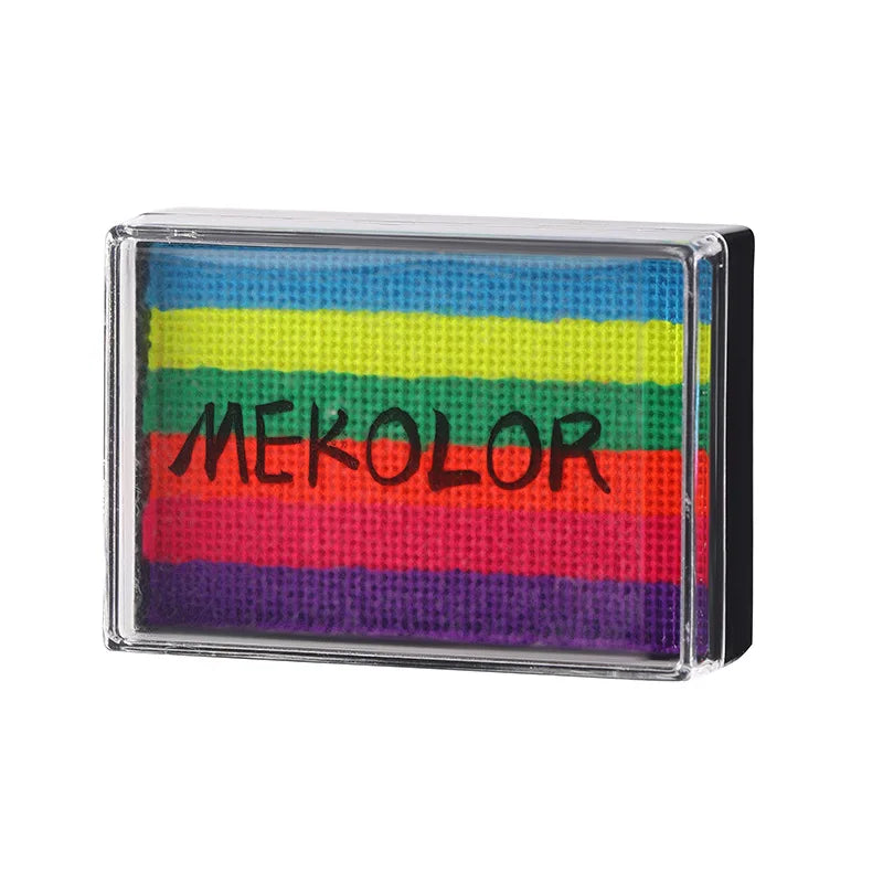 6-Color UV Glow Neon Face and Body Paint Palette