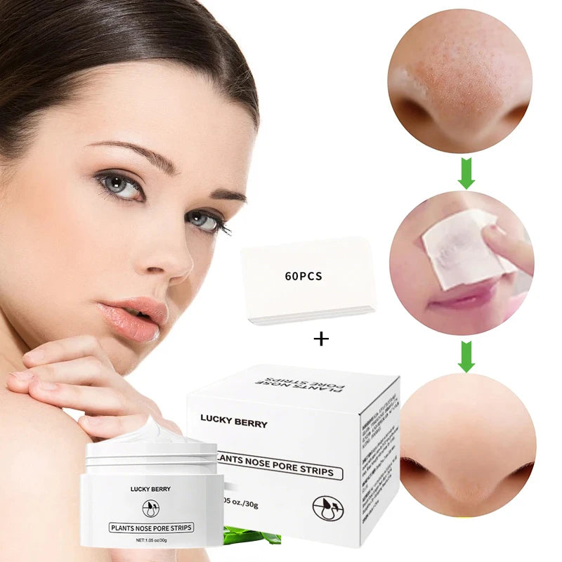 Deep Cleansing Nose Pore Strip and Blackhead Remover Kit
