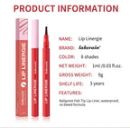 Waterproof Felt-Tip Lip Liner Stain for Sculpted Lips