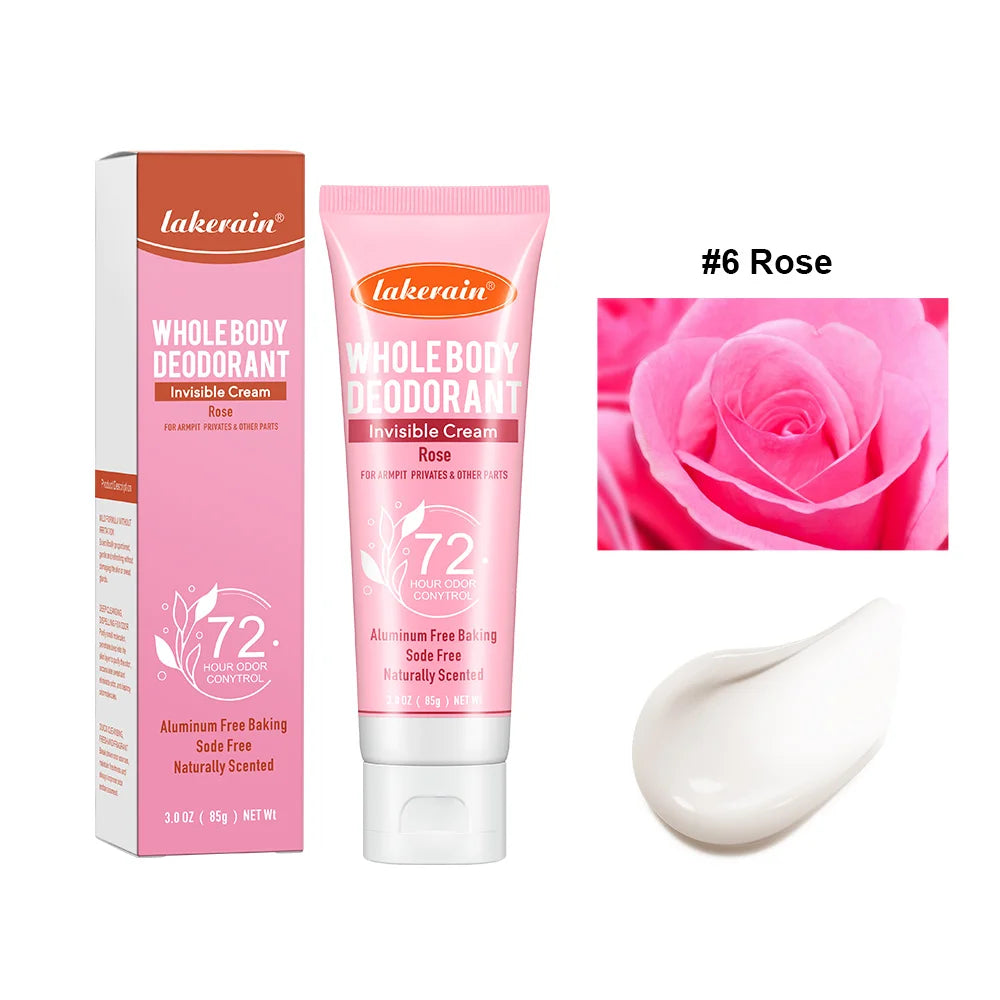72-Hour Invisible Whole Body Deodorant Cream