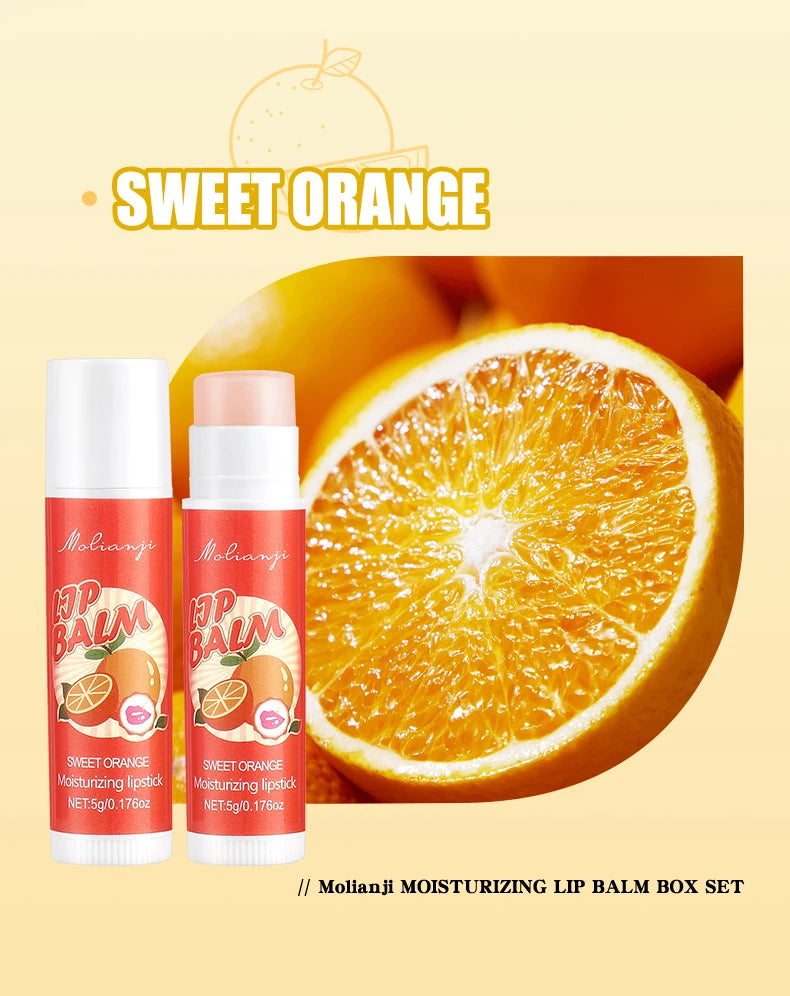 12-Piece Fruity Moisturizing Lip Balm Set for Dry Lips - 21