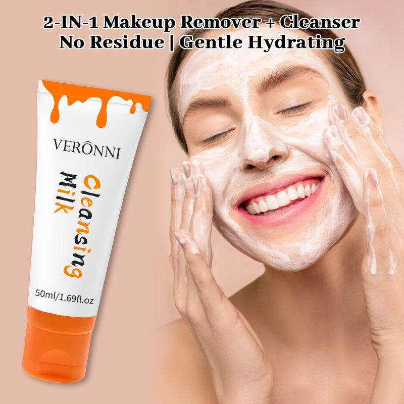 2-in-1 Gentle Hydrating Makeup Remover and Facial Cleanser - 1