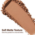 Soft Matte Bronzer Powder for Natural Contouring