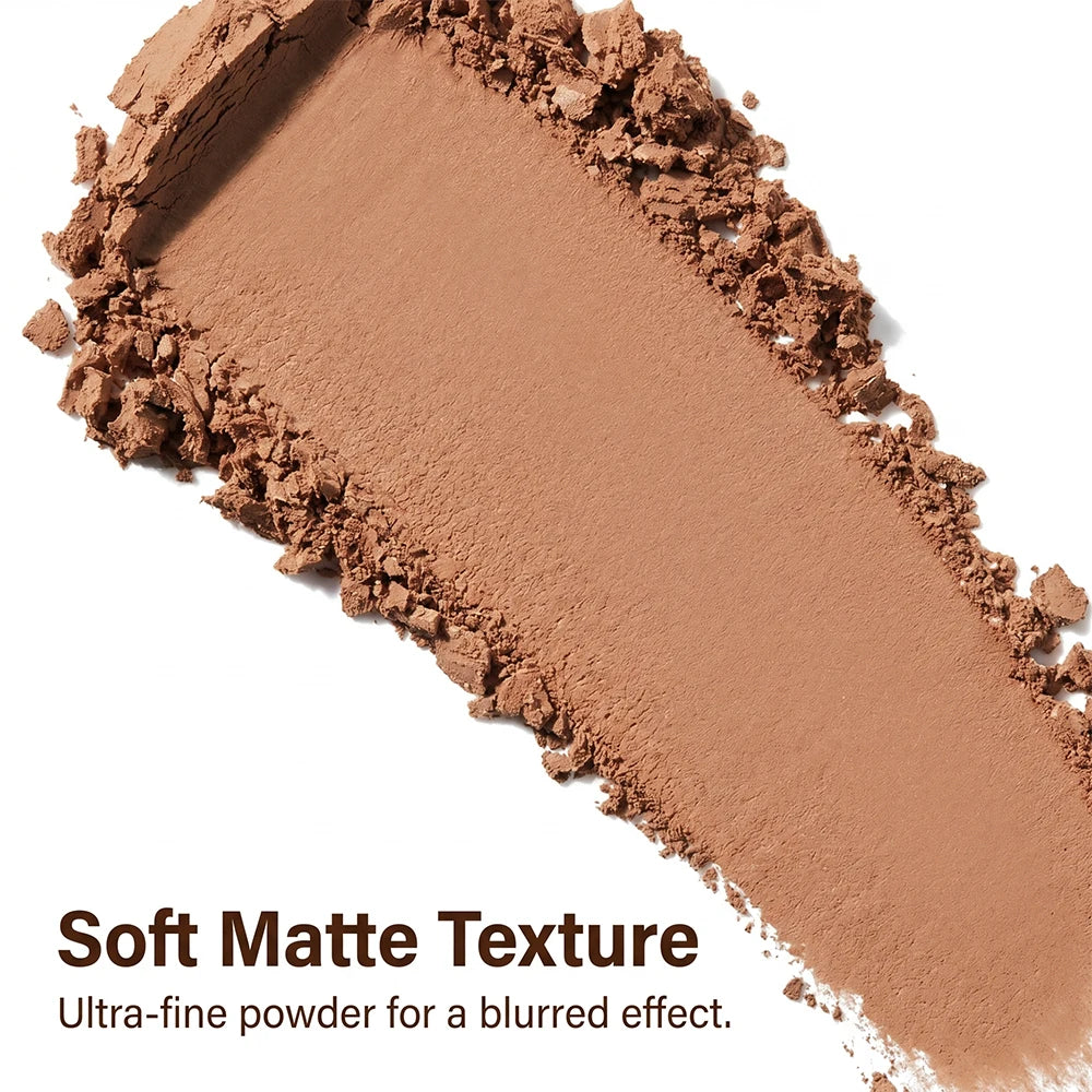 Soft Matte Bronzer Powder for Natural Contouring
