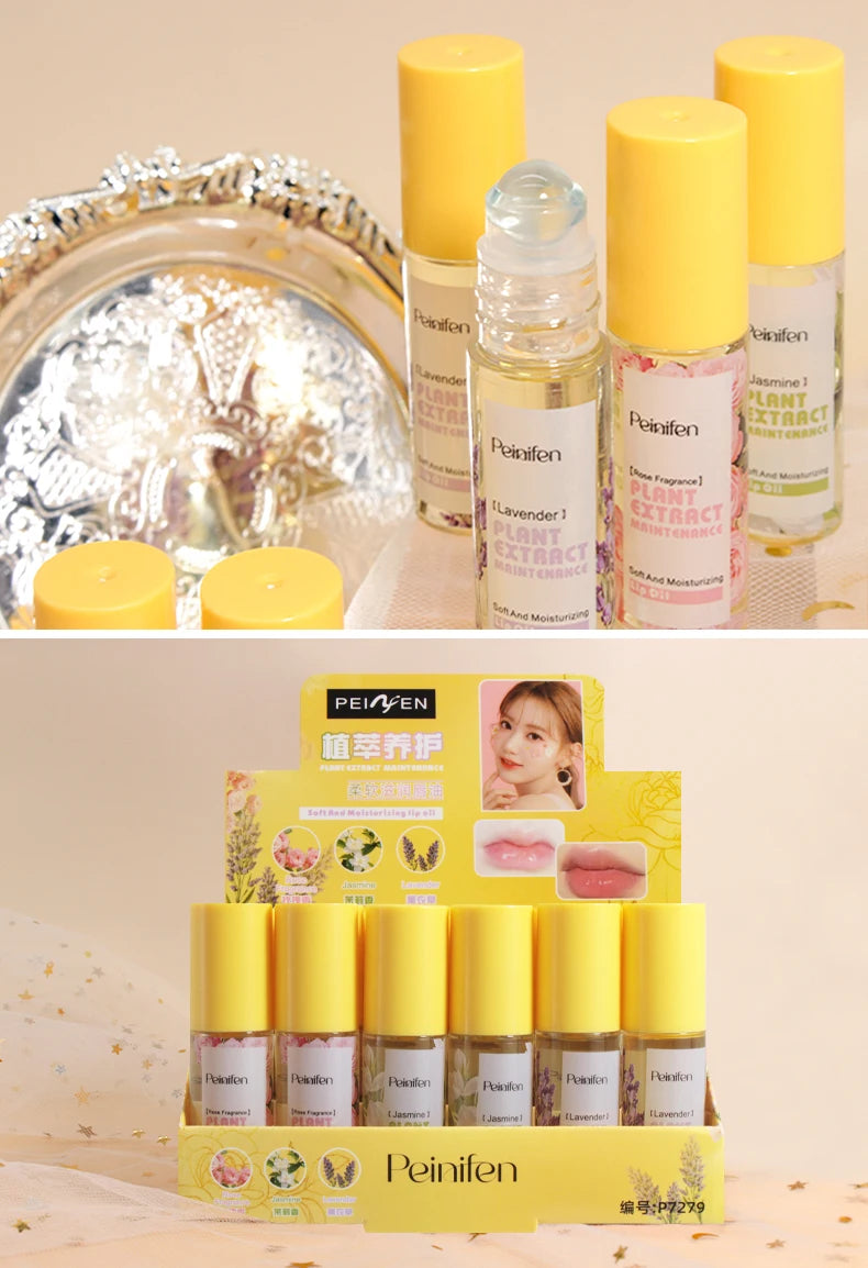Hydrating Plant Essence Moisturizing Lip Oil Set