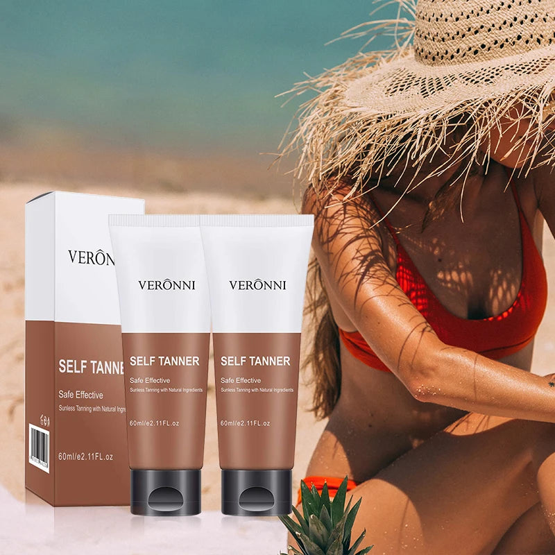 Sunless Self-Tanning Body Bronzing Cream - 12