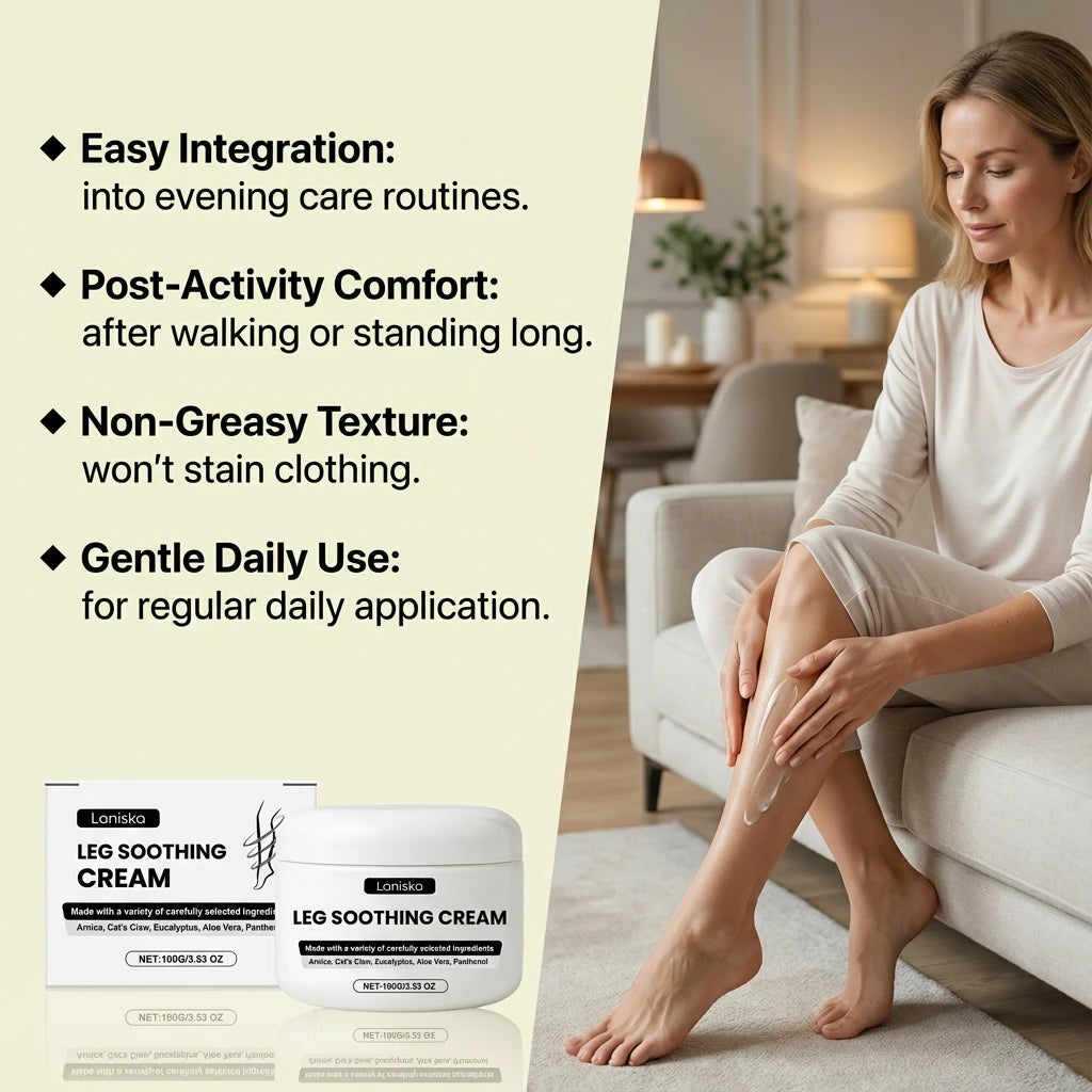 Soothing Leg Relief Massage Cream - 10