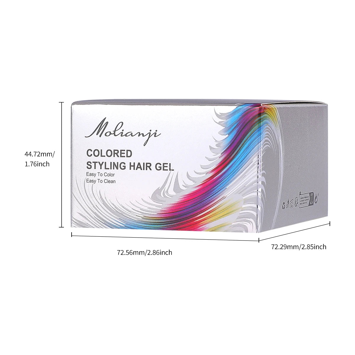 Temporary Color Hair Styling Wax
