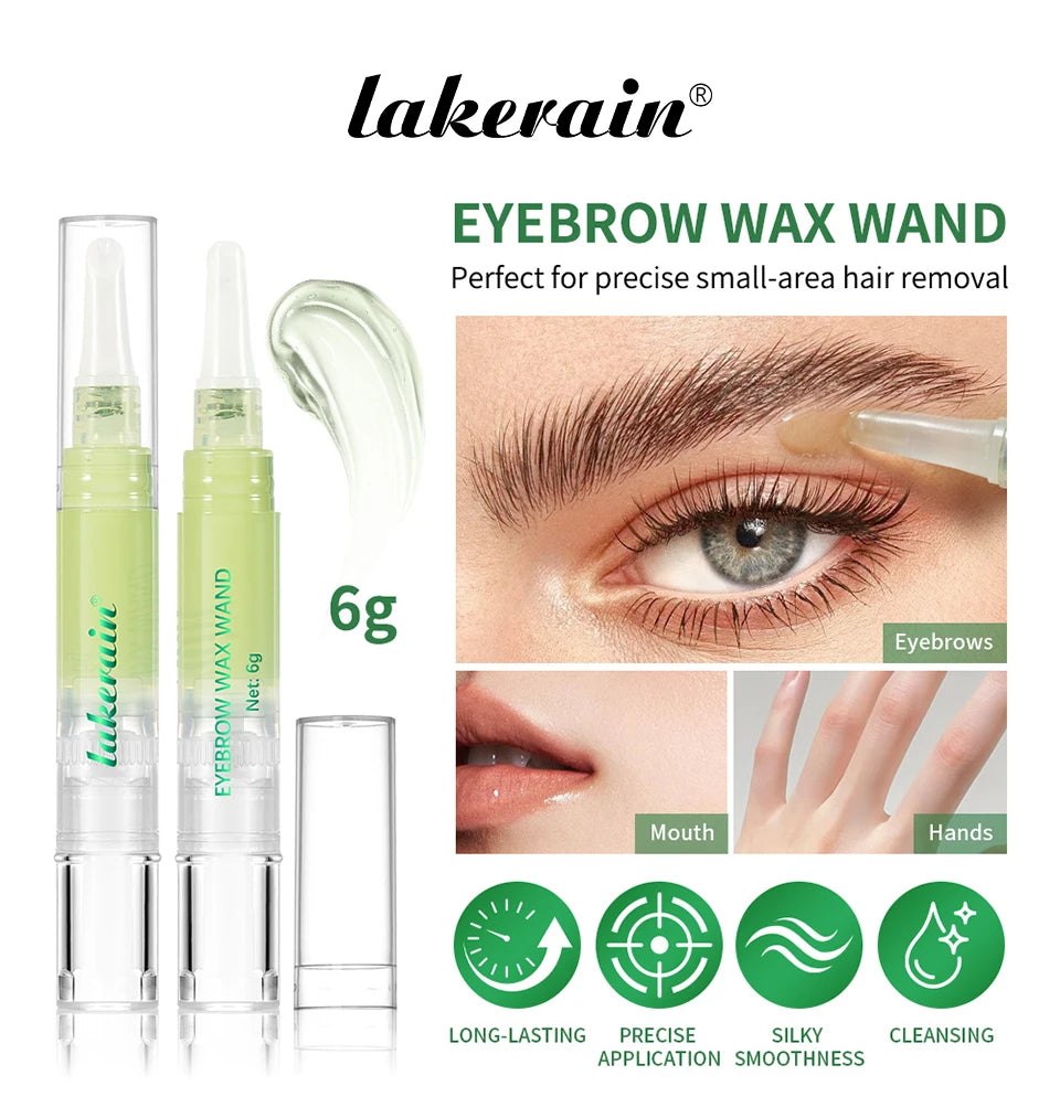 Precision Eyebrow and Facial Hair Waxing Wand - 7
