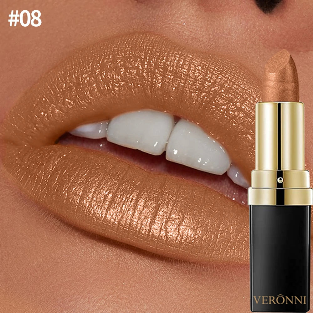 Shimmer Diamond Pearl Lip Gloss for Long-Lasting Shiny Lips