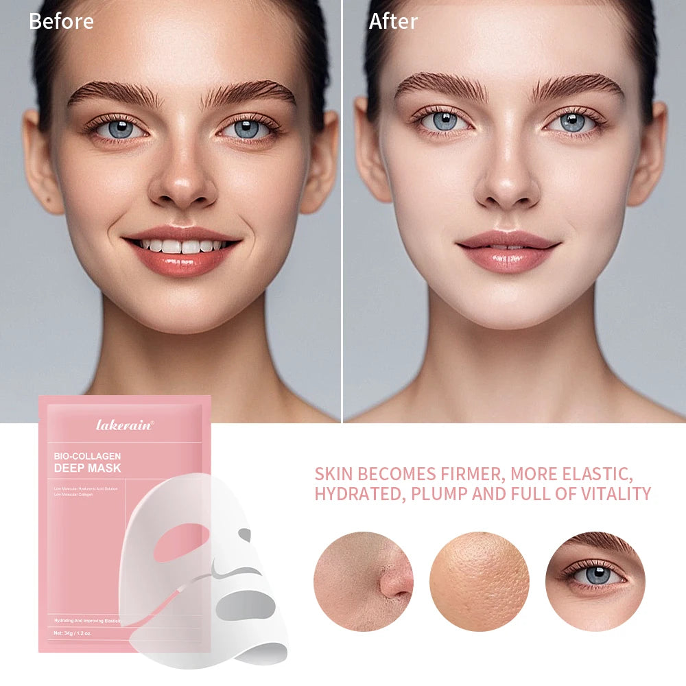Bio-Collagen Deep Hydrating Face Mask for Pore Minimizing