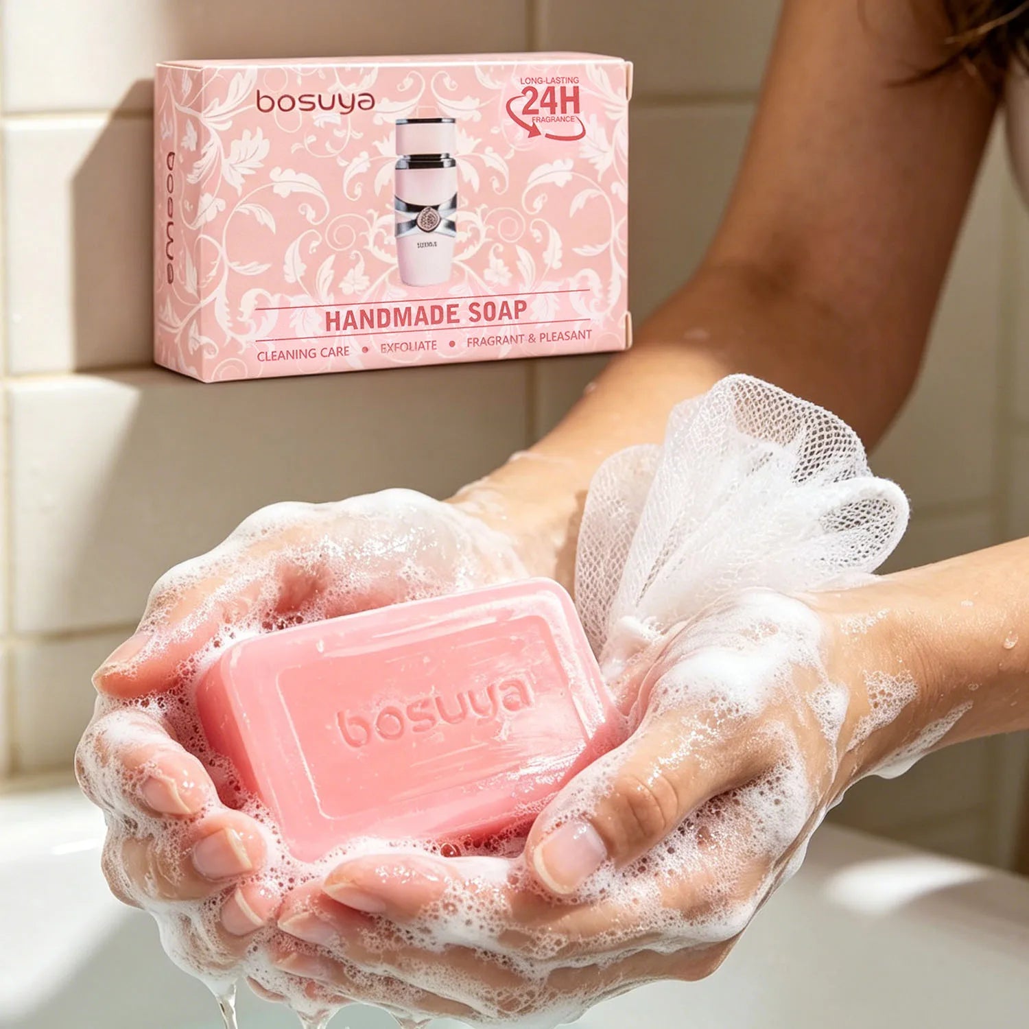 Long-Lasting Fragrant Handmade Exfoliating Soap - 11