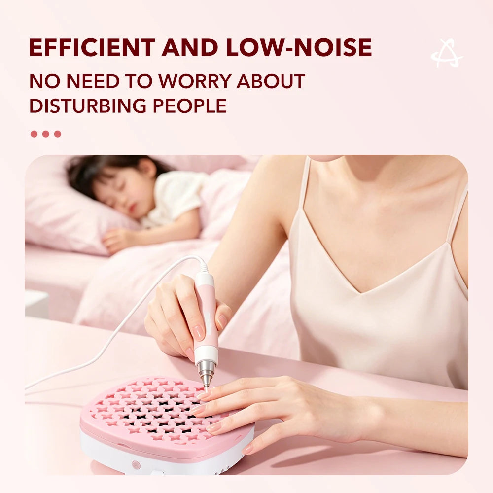 Compact Portable Nail Dust Collector for Manicures - 4