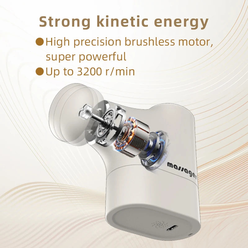 Portable Deep Tissue Percussion Muscle Massage Gun