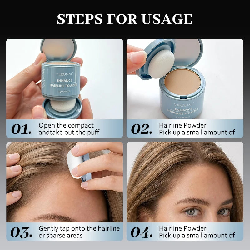 Waterproof Hairline Shadow Powder for Thicker Looking Hair - 13