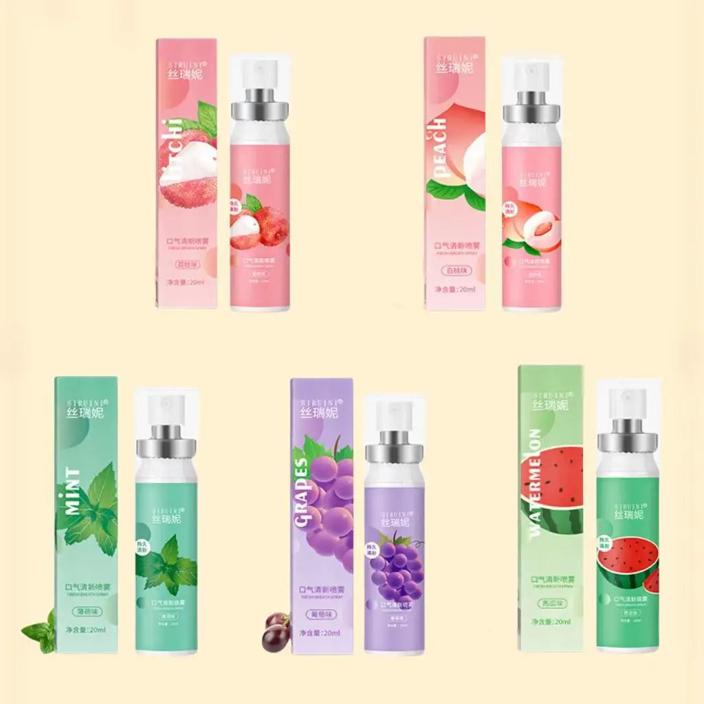 Portable Mint Breath Freshening Spray