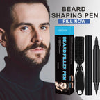 Waterproof Beard Filling Pen and Brush Set