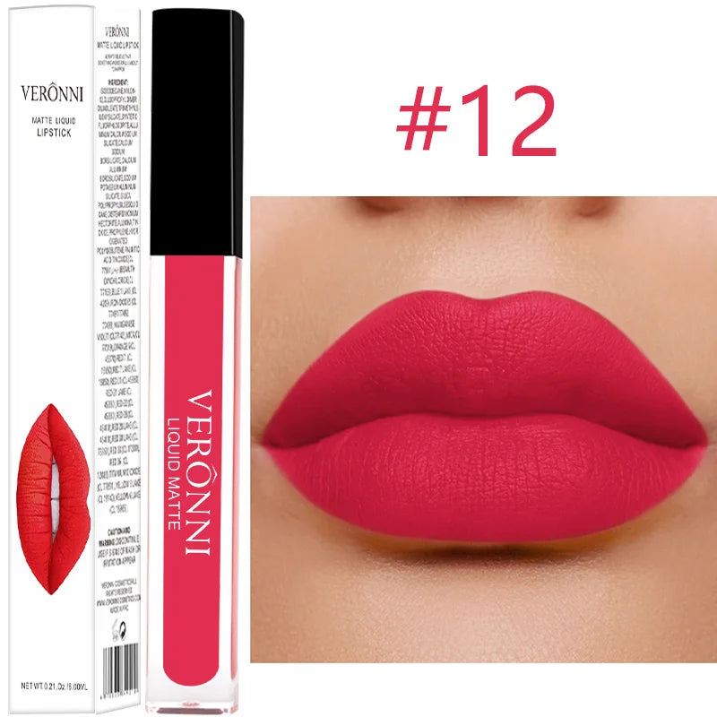 Waterproof Matte Liquid Lipstick Long-Lasting Lip Gloss