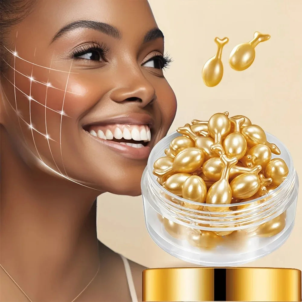 Vitamin E Facial Moisturizing Serum Capsules