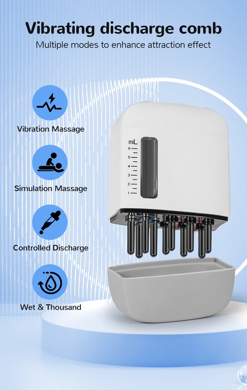 Electric Scalp Massager and Hair Oil Applicator
