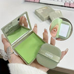Portable Oil Blotting Sheets with Mirror and Puff
