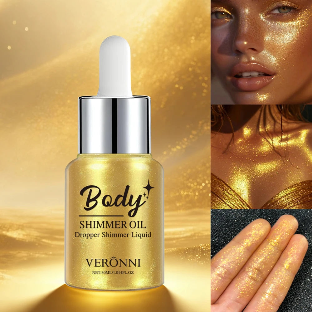 Liquid Shimmer Body and Face Highlighter - 9