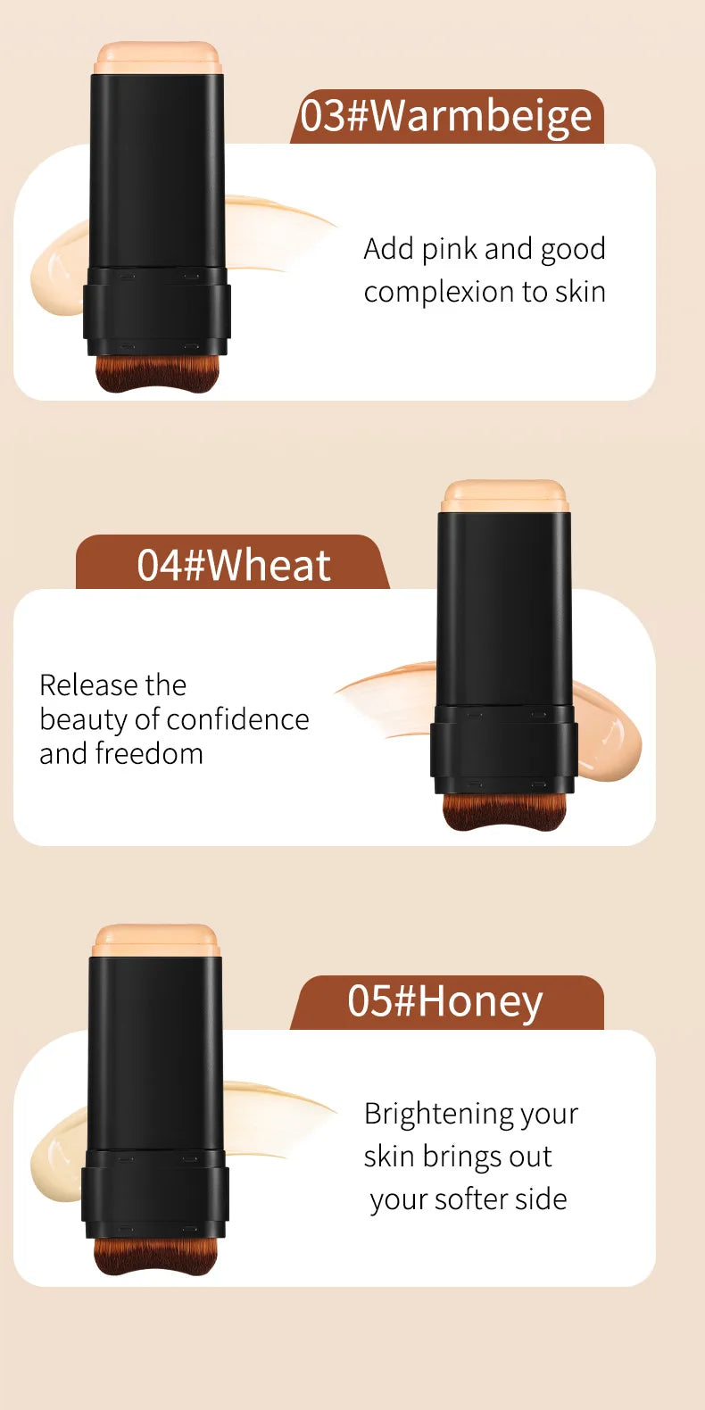 Full Coverage Face Concealer Stick - 16