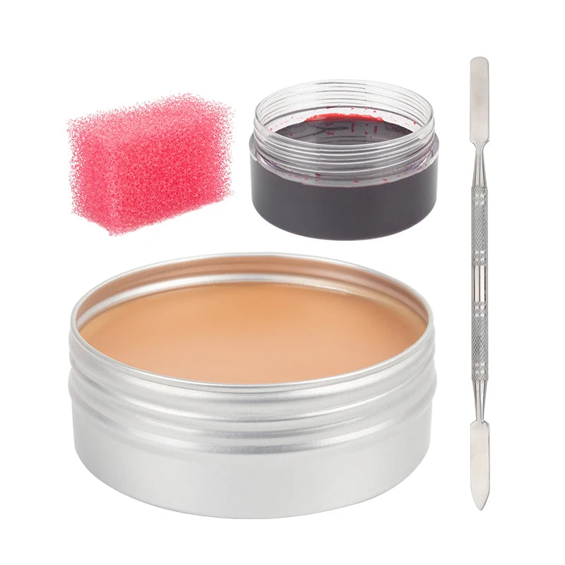 Professional Special Effects Makeup Kit for Halloween and Cosplay