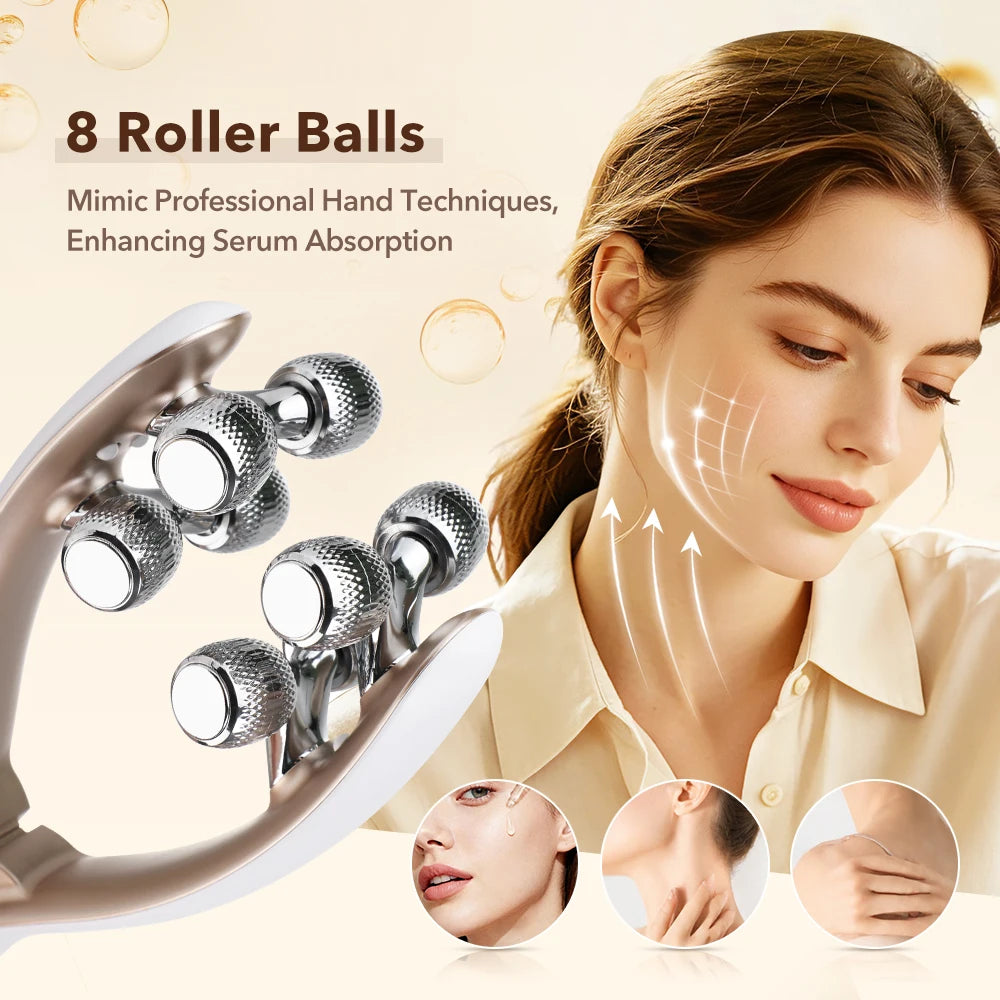 Micro-Current V-Shape Face Lifting and Contouring Massager - 11