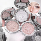 Lion Embossed Shimmer Highlighter Powder