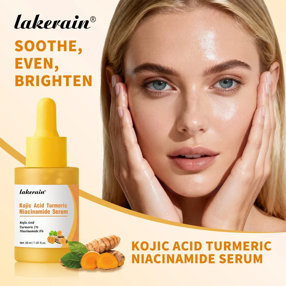 Brightening Kojic Acid & Turmeric Facial Serum
