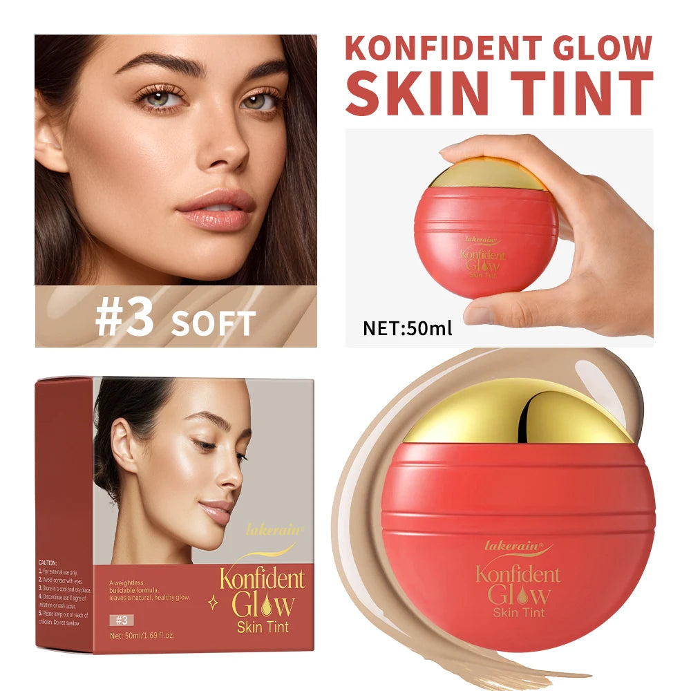 Hydrating Glow Skin Tint Foundation for Radiant Complexion