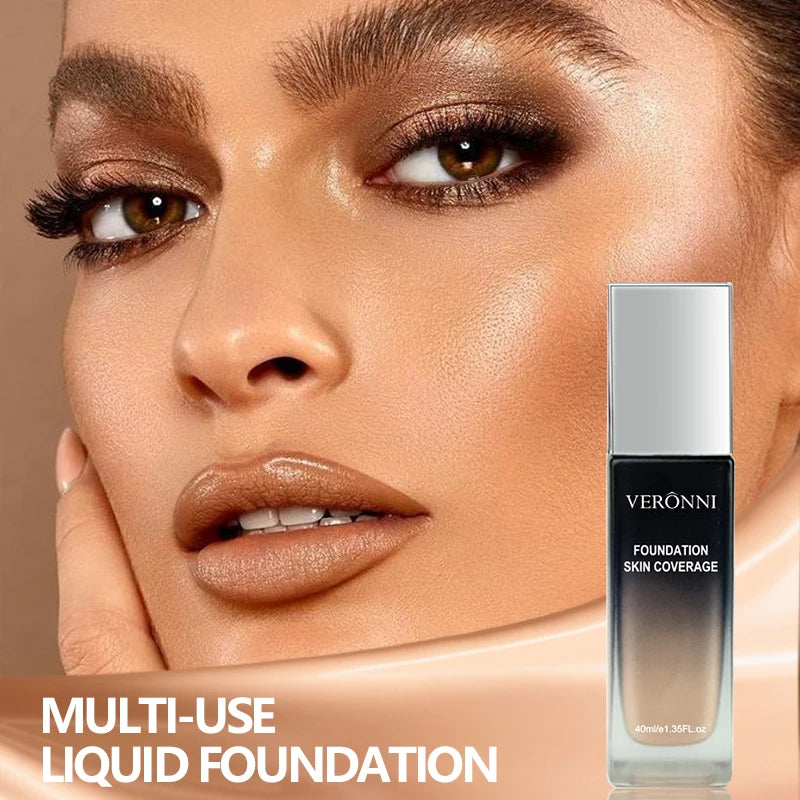 Color-Adjusting Liquid Foundation for Flawless Coverage