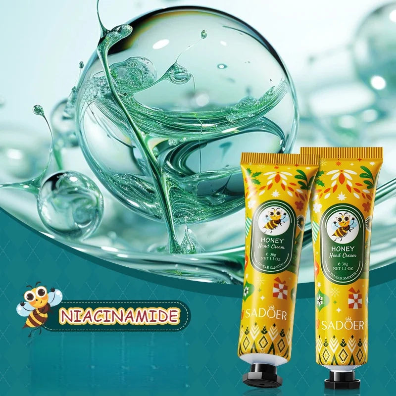 Honey Moisturizing Hand Cream for Dry Skin