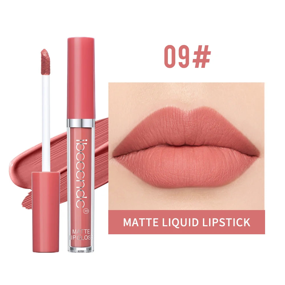 Waterproof Matte Liquid Lipstick - 22