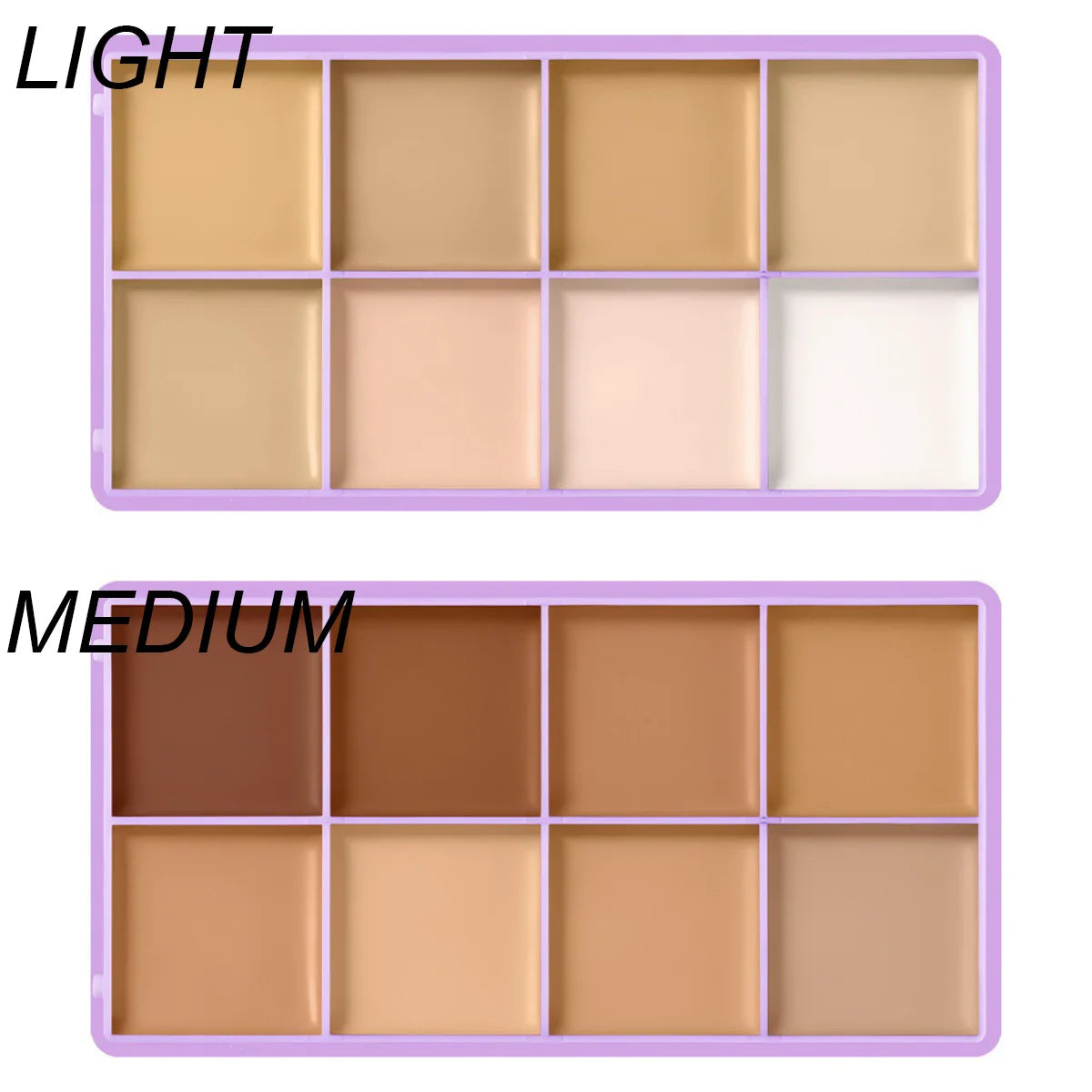 8-Shade Cream Concealer and Contour Palette