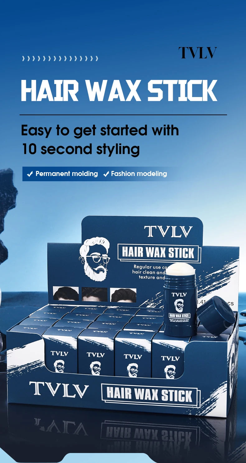 Strong Hold Hair Styling Wax Stick for Men