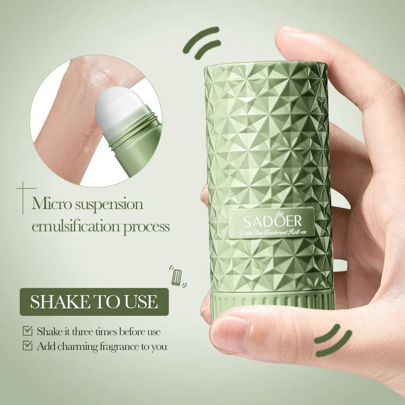 Refreshing Underarm Deodorant Roll-On for Long-Lasting Freshness